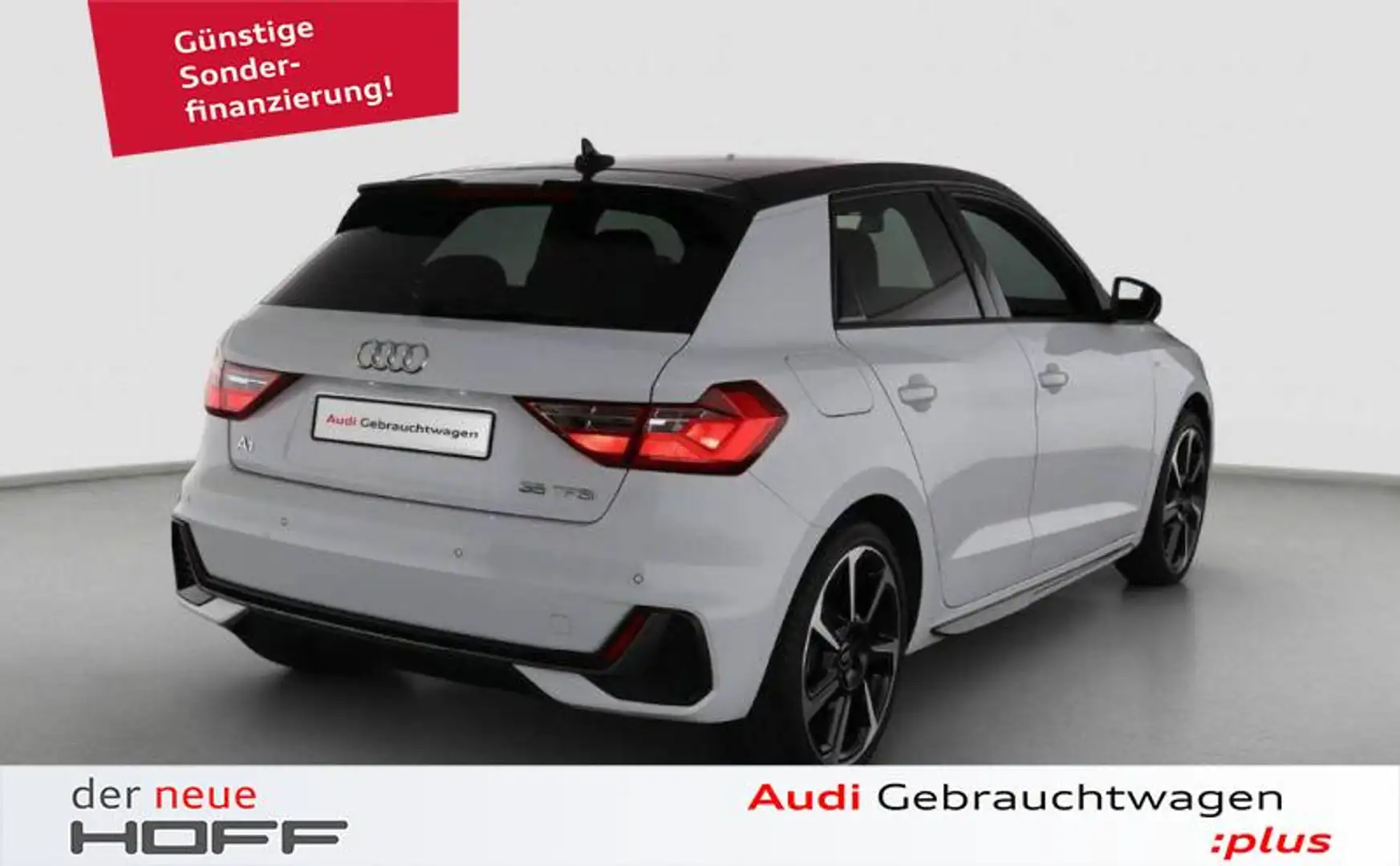 Audi A1 Sportback 35 TFSI S line 18 Zoll Teilleder Apple C Weiß - 1