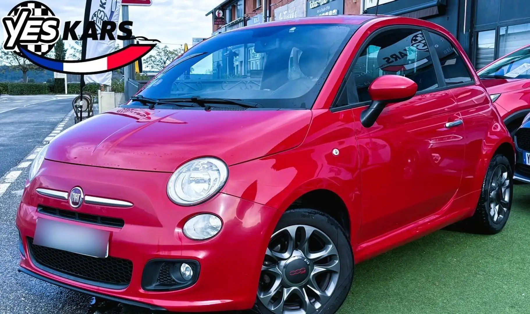 Fiat 500 1.2 8v 69ch Ron Arad Edition Rouge - 1