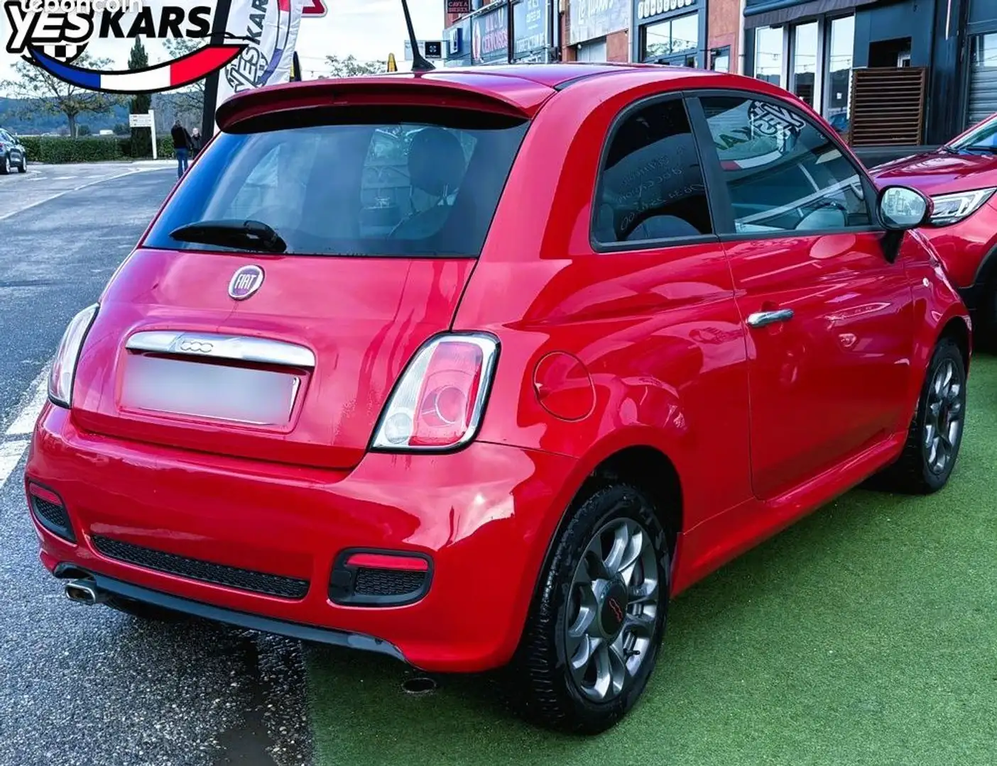 Fiat 500 1.2 8v 69ch Ron Arad Edition Rouge - 2
