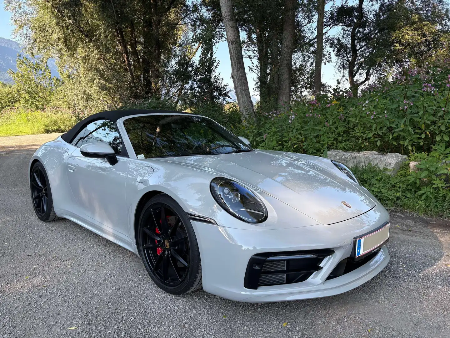 Porsche 911 Carrera S Cabrio 992.1 KREIDE VOLL Grau - 1