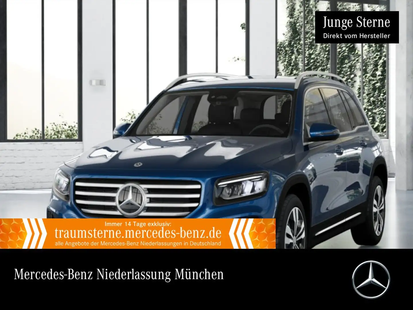 Mercedes-Benz GLB 200 d PROGRESSIVE+LED+KAMERA+8G Blau - 1