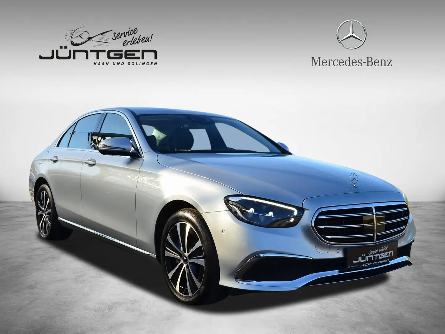 Mercedes-Benz E 300 de Exclusive 4M DSC+ MEMORY 360° MBUX LED Silver - 1