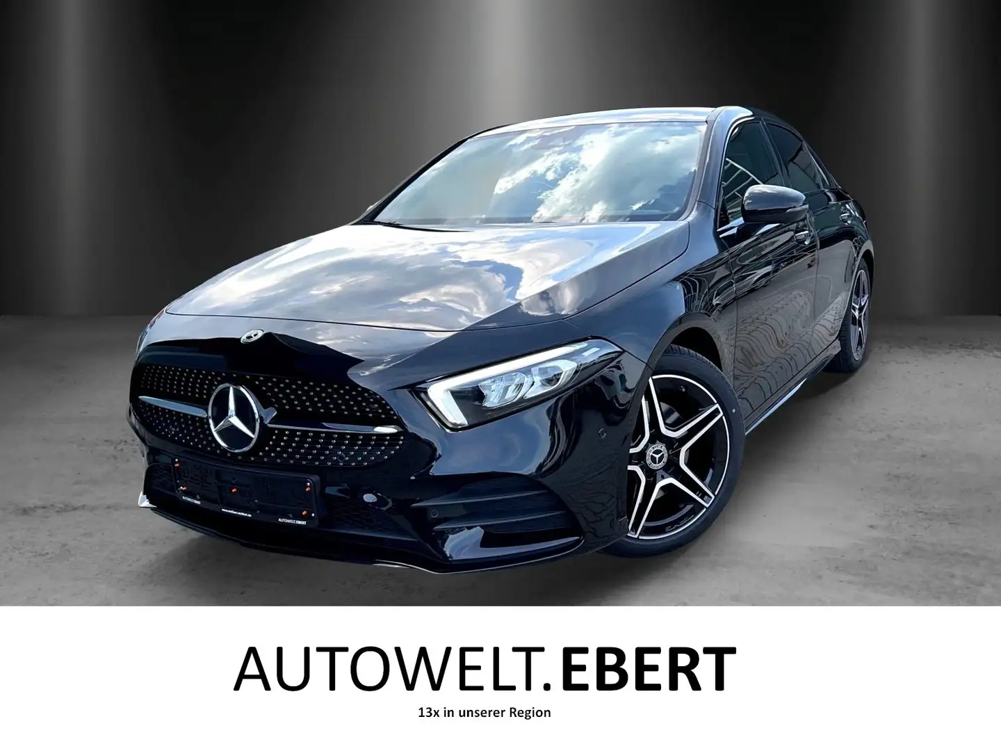Mercedes-Benz A 220 d 4M Limousine+AMG-Line+LED+PSD+Kamera Negru - 1