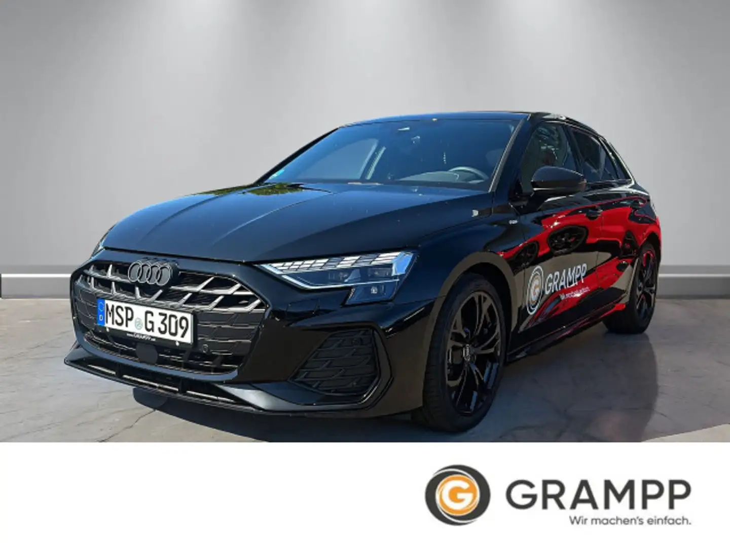 Audi A3 S line 35 TFSI LED+KAMERA+NAVI+SHZ+ Schwarz - 1