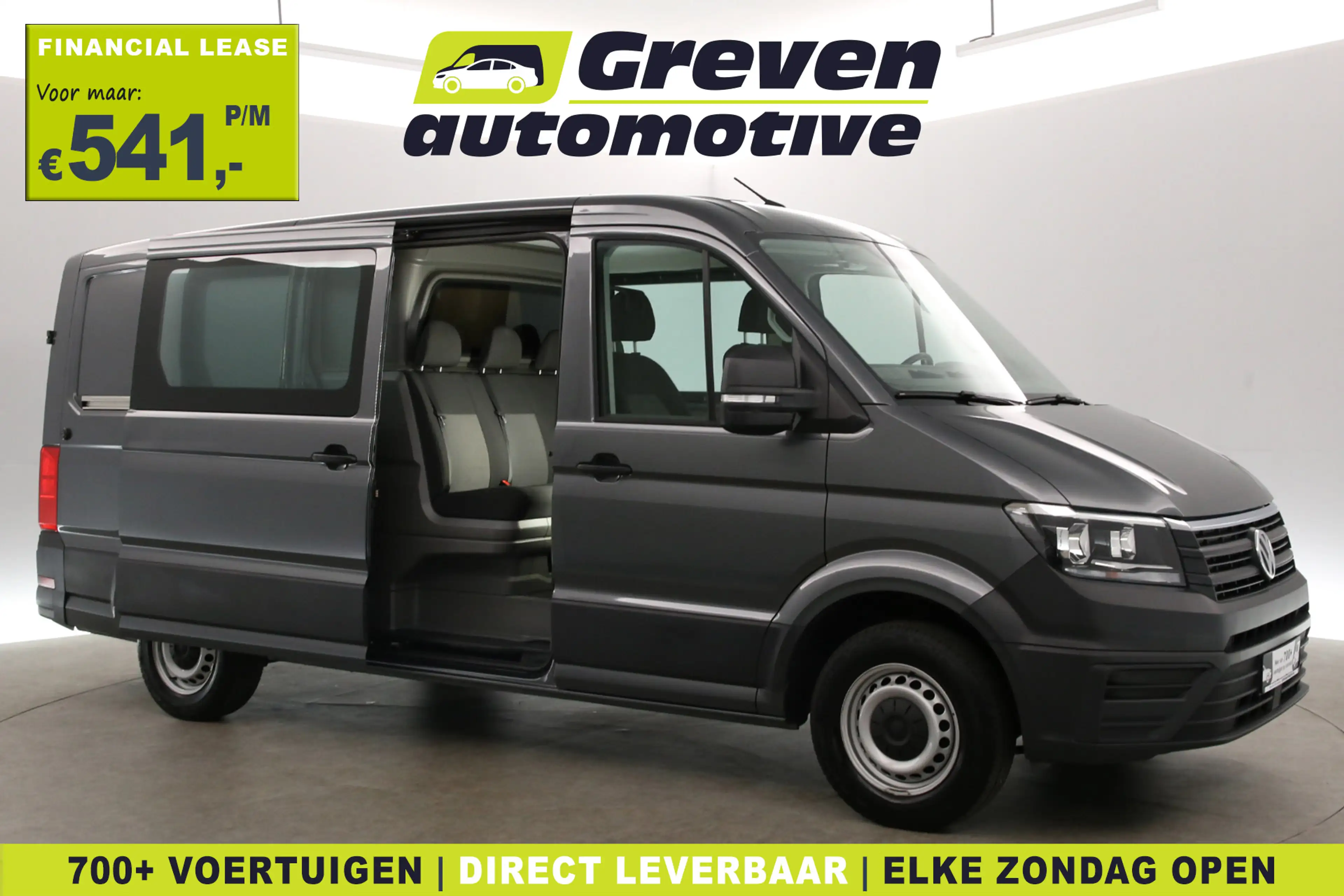 Volkswagen Crafter 2.0 TDI 140PK L3H2 | DC | 6 Zits | Airco | Camera