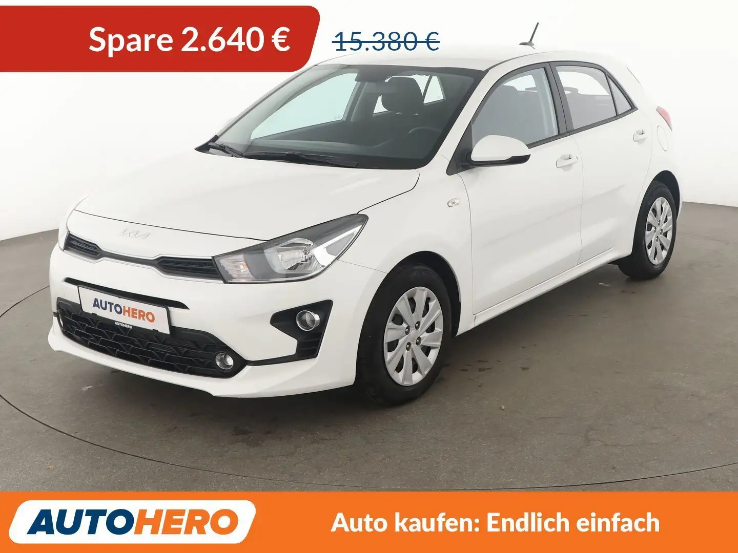 Kia Rio 1.2 Edition 7*KLIMA*GARANTIE* Weiß - 1