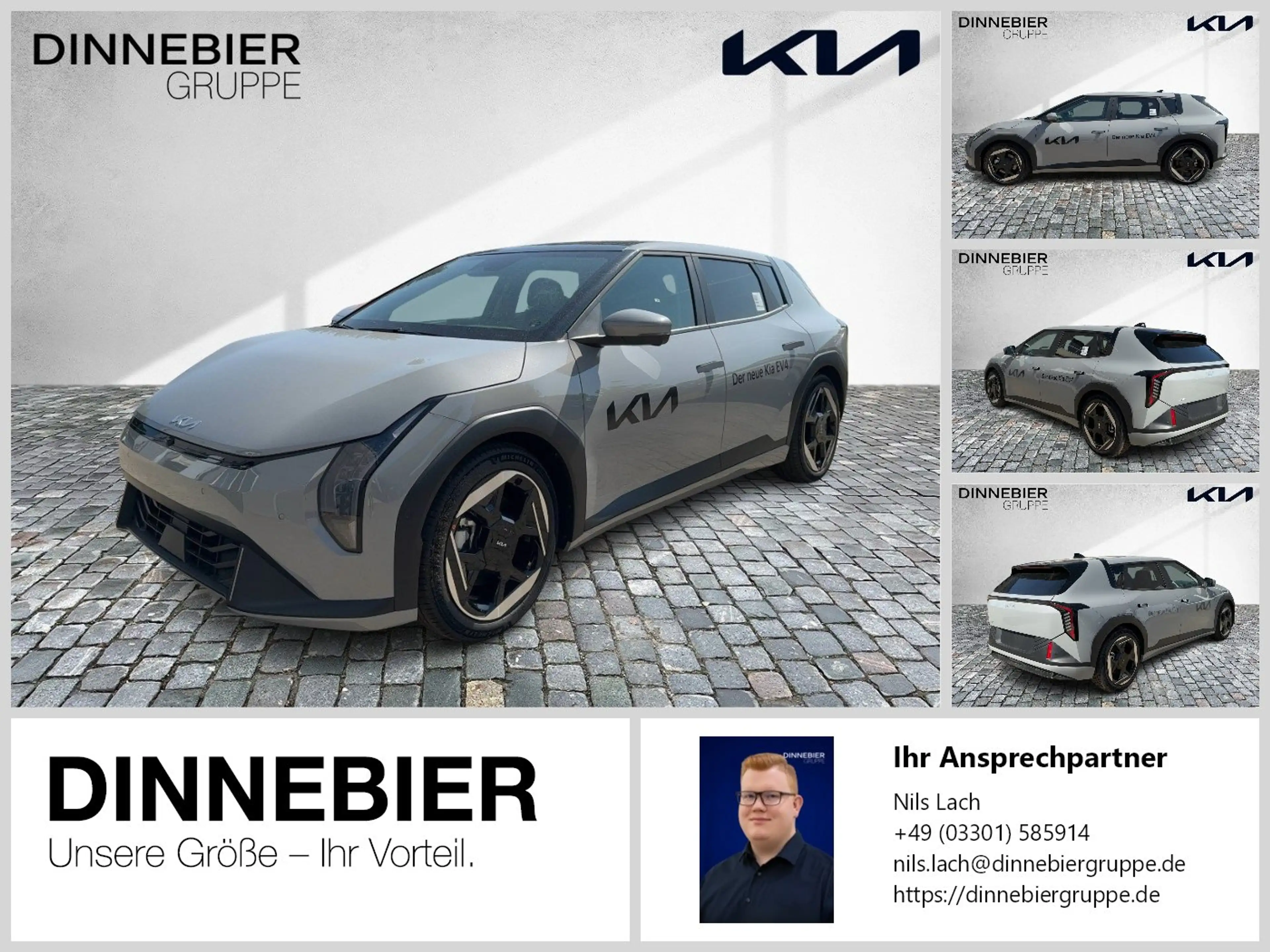 Kia EV4 Earth 81.4 kWh LED+360°Kamera+Glasdach+AHK