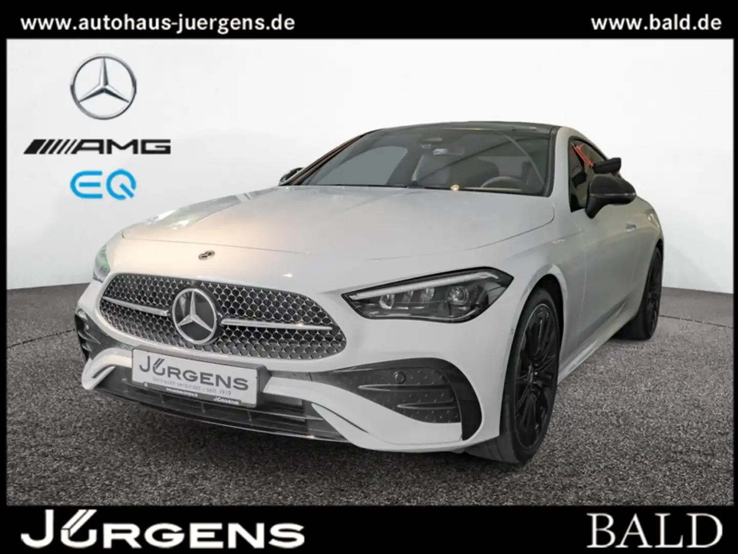 Mercedes-Benz CLE 220 d Coupé AMG-Sport/360/Pano/Night/Distr Weiß - 1