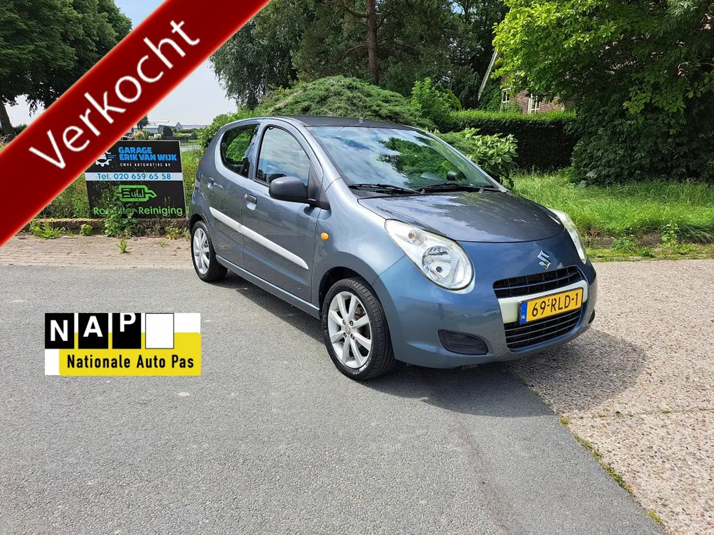 Suzuki Alto 1.0 Silver-line Airco/Licht metaal Gris - 1