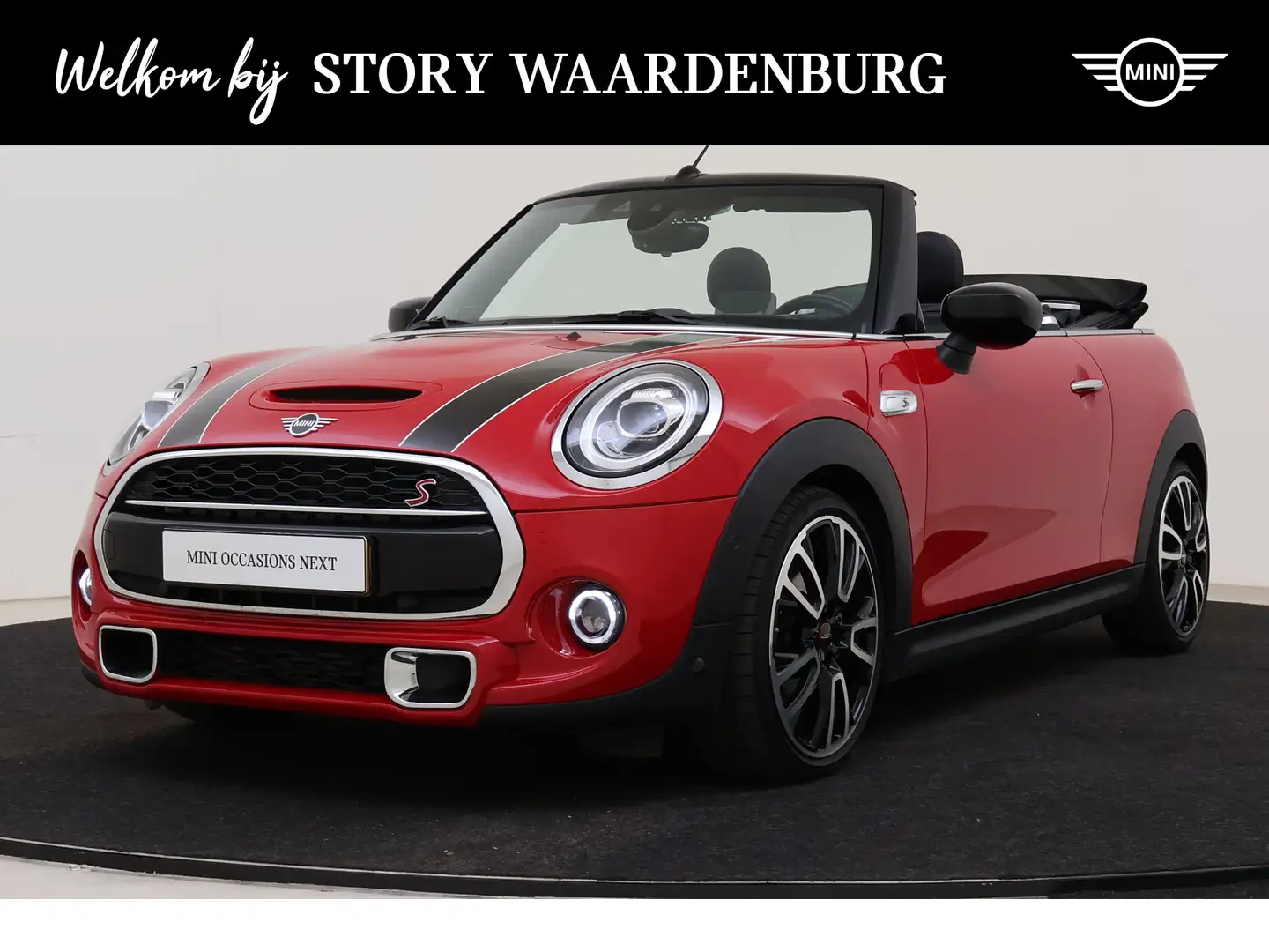 MINI Cooper S Cabrio Chili Automaat / Achteruitrijcamera / Adaptief ond Rouge - 1
