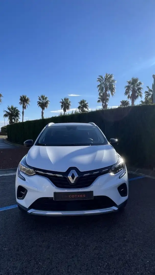 Renault Captur E-TECH Híbrido Enchufable Zen 117kW Blanco - 2