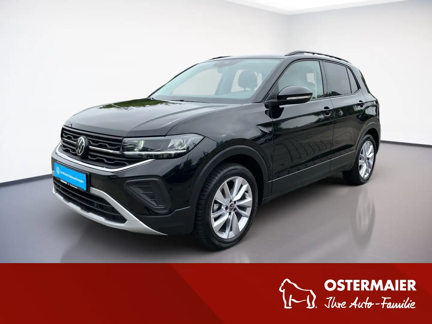 Volkswagen T-Cross LIFE 1.0TSI 95PS ACC.LED.DIGITAL.2xPDC.NAVI.SHZG Noir - 1