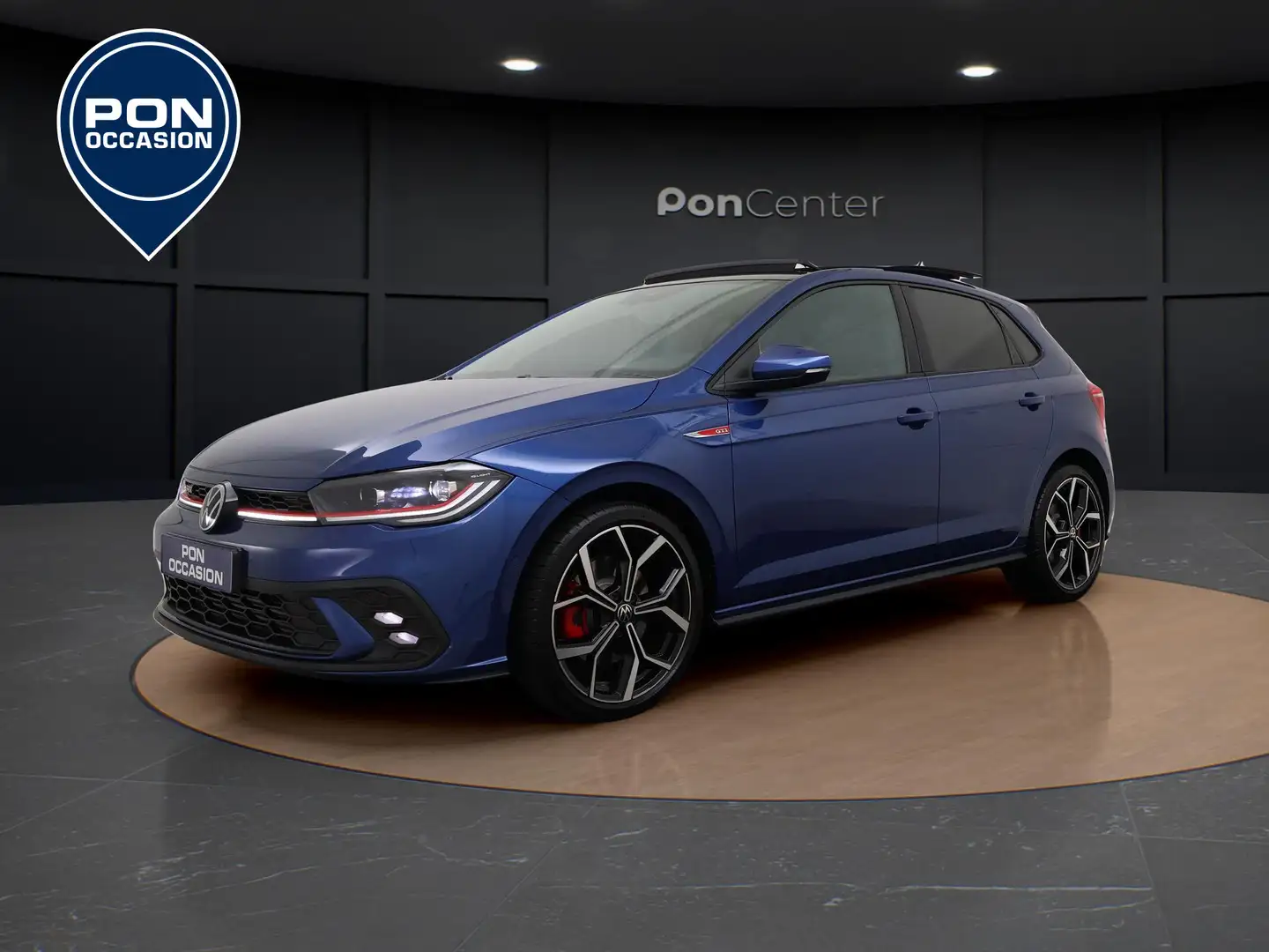 Volkswagen Polo GTI 2.0 TSI | Pano Dak | Side Assist | IQ.Light | Keyl Blauw - 1