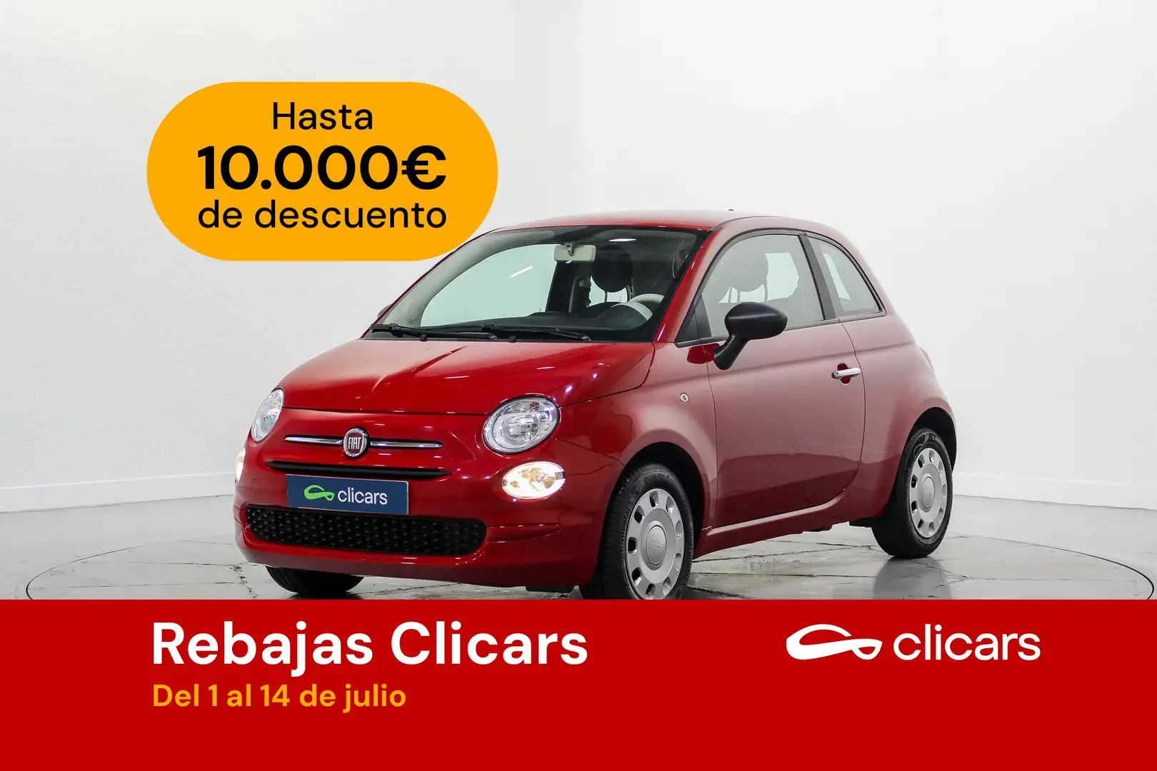 Fiat 500 1.0 Hybrid Cult 52kW Blanco - 1