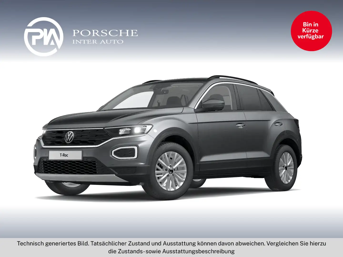 Volkswagen T-Roc Design TSI Grau - 1