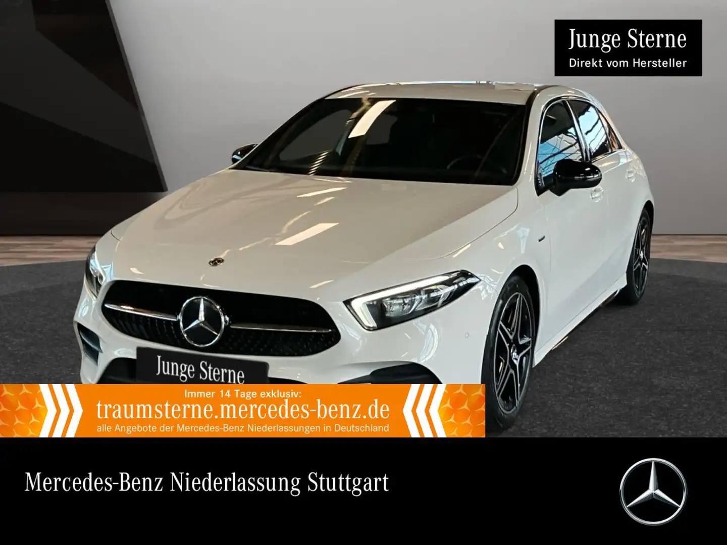 Mercedes-Benz A 200 EDITION 2020+AMG+NIGHT+LED+KAMERA+TOTW+7G Weiß - 1