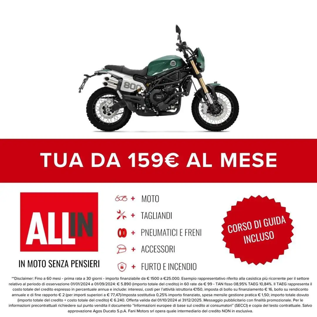 Benelli Leoncino 800 TRAIL Verde - 2