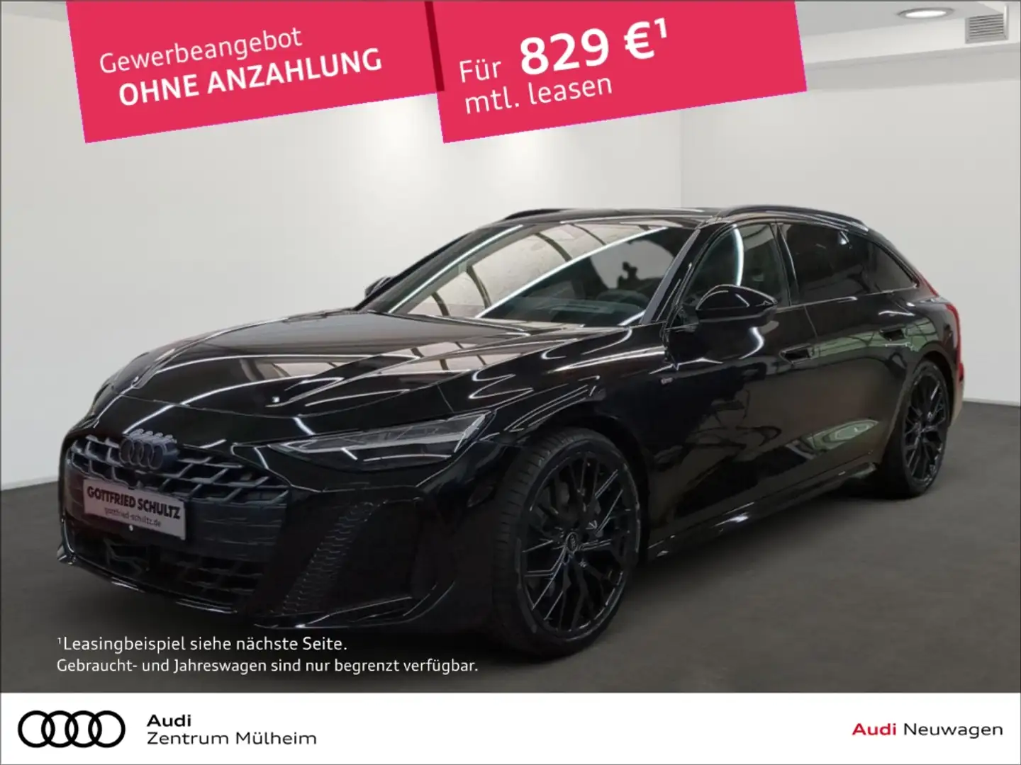 Audi A6 Avant TDI quattro 150 kW S tronic HUD Luftfederung Schwarz - 1