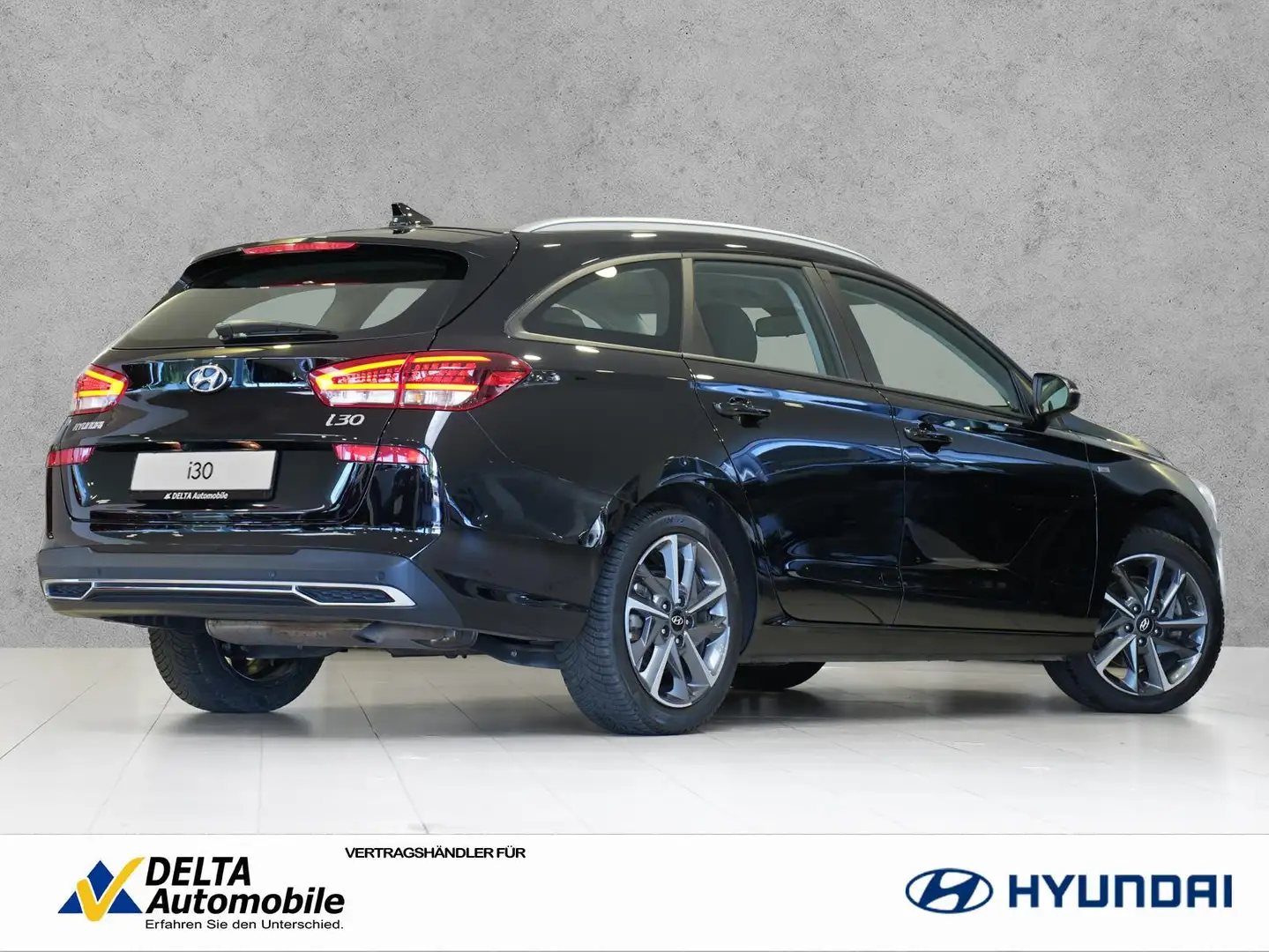 Hyundai i30 Kombi 1.5 DCT TREND Navi Voll-LED Kamera Car Чёрный - 2