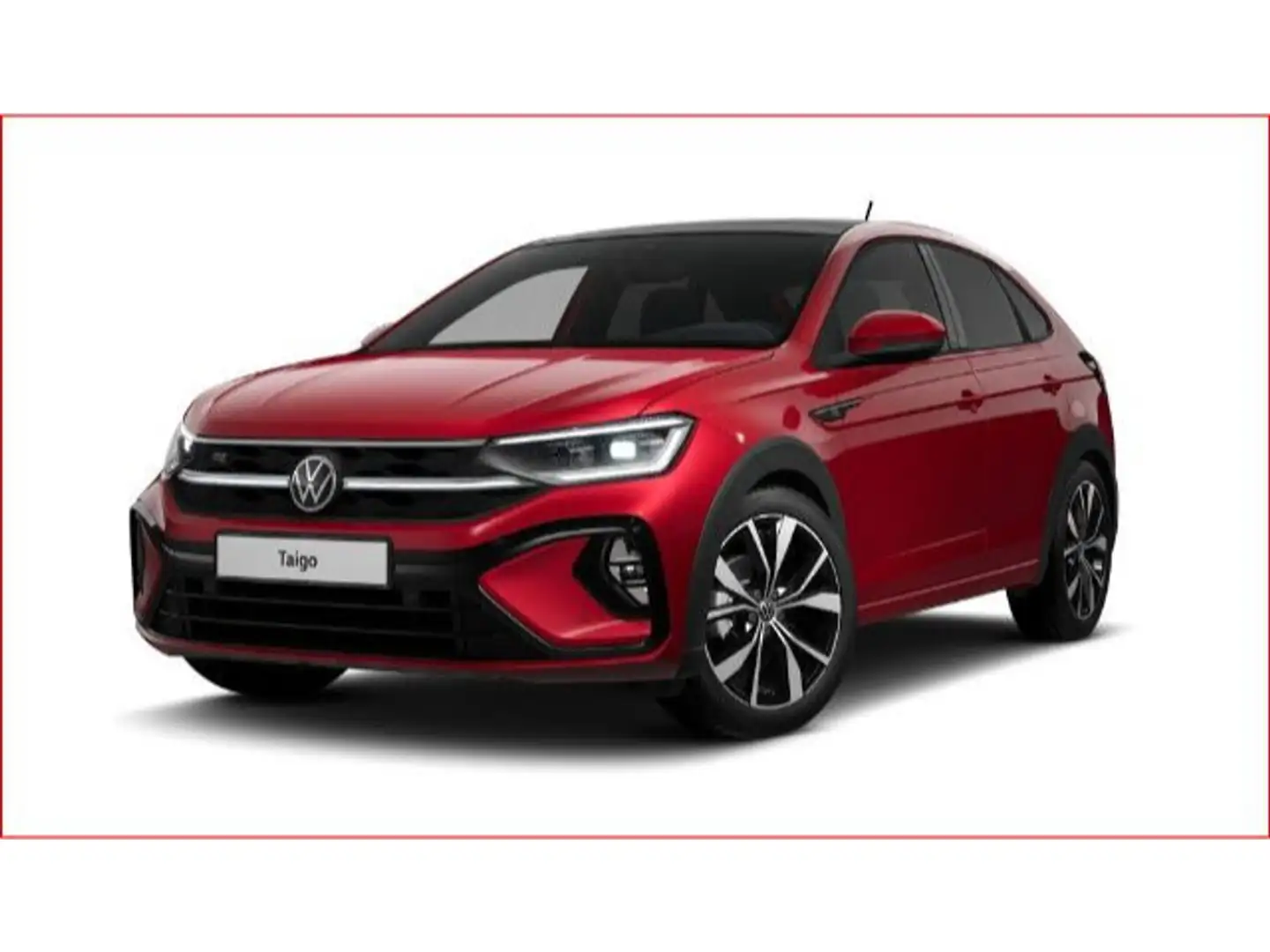 Volkswagen Taigo R-Line 1,5 l TSI OPF 110 kW (150 PS) 7-Gan Rood - 2