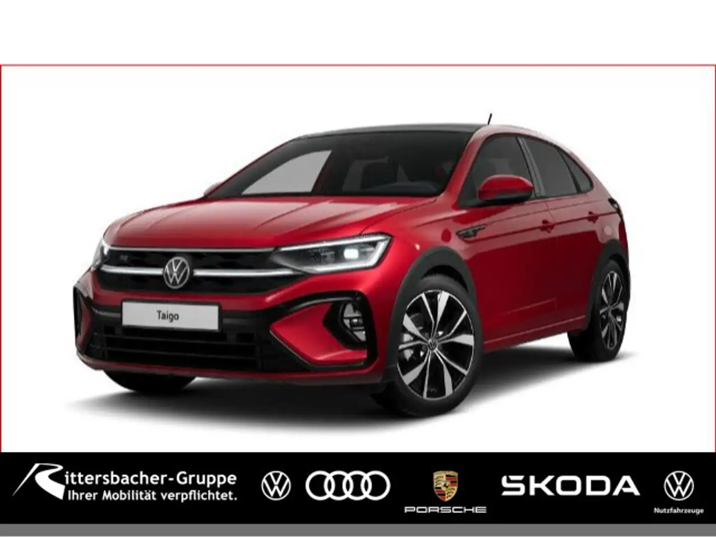 Volkswagen Taigo R-Line 1,5 l TSI OPF 110 kW (150 PS) 7-Gan Rood - 1
