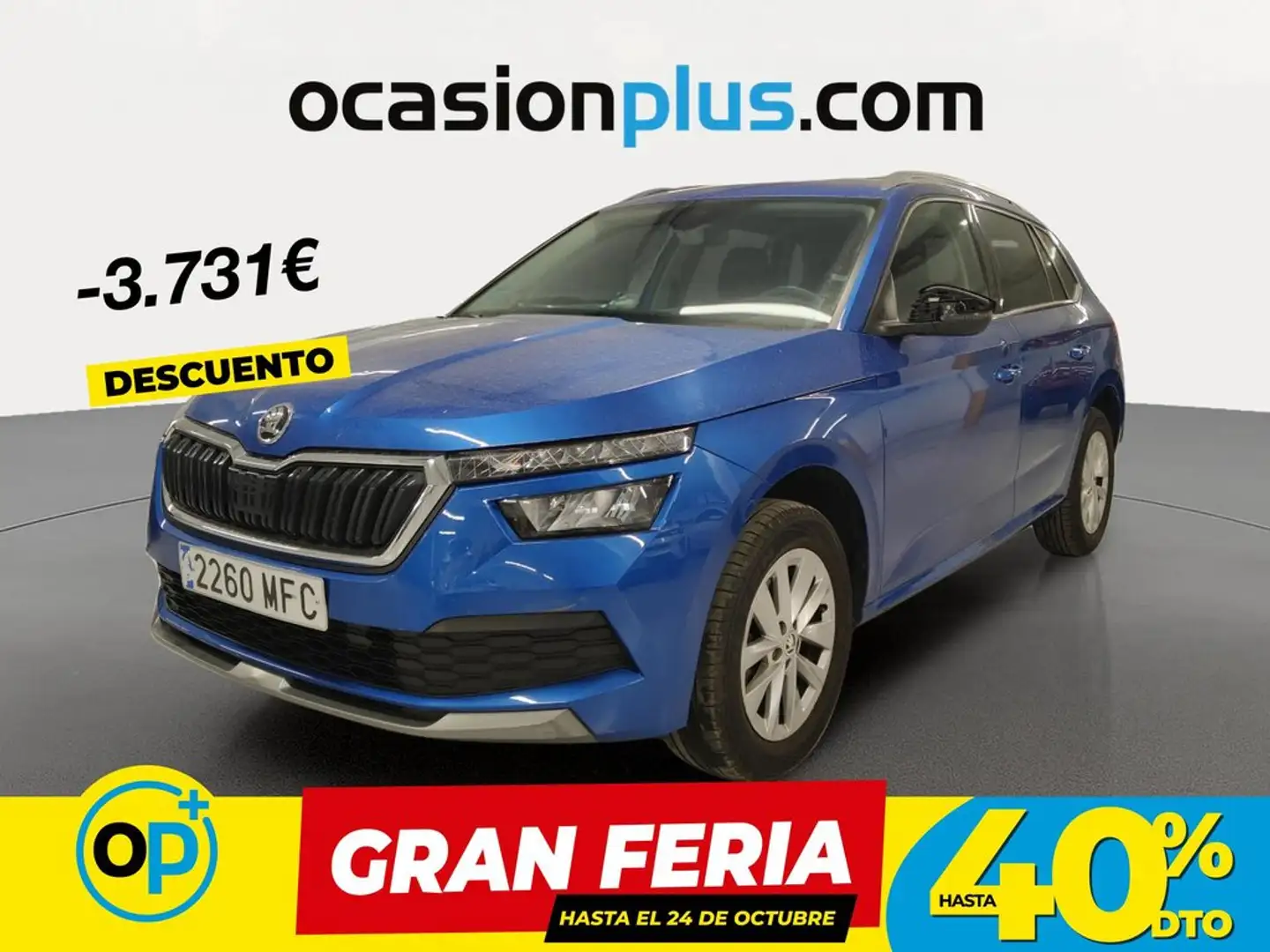 Skoda Kamiq 1.0 TSI Ambition 70kW Azul - 1