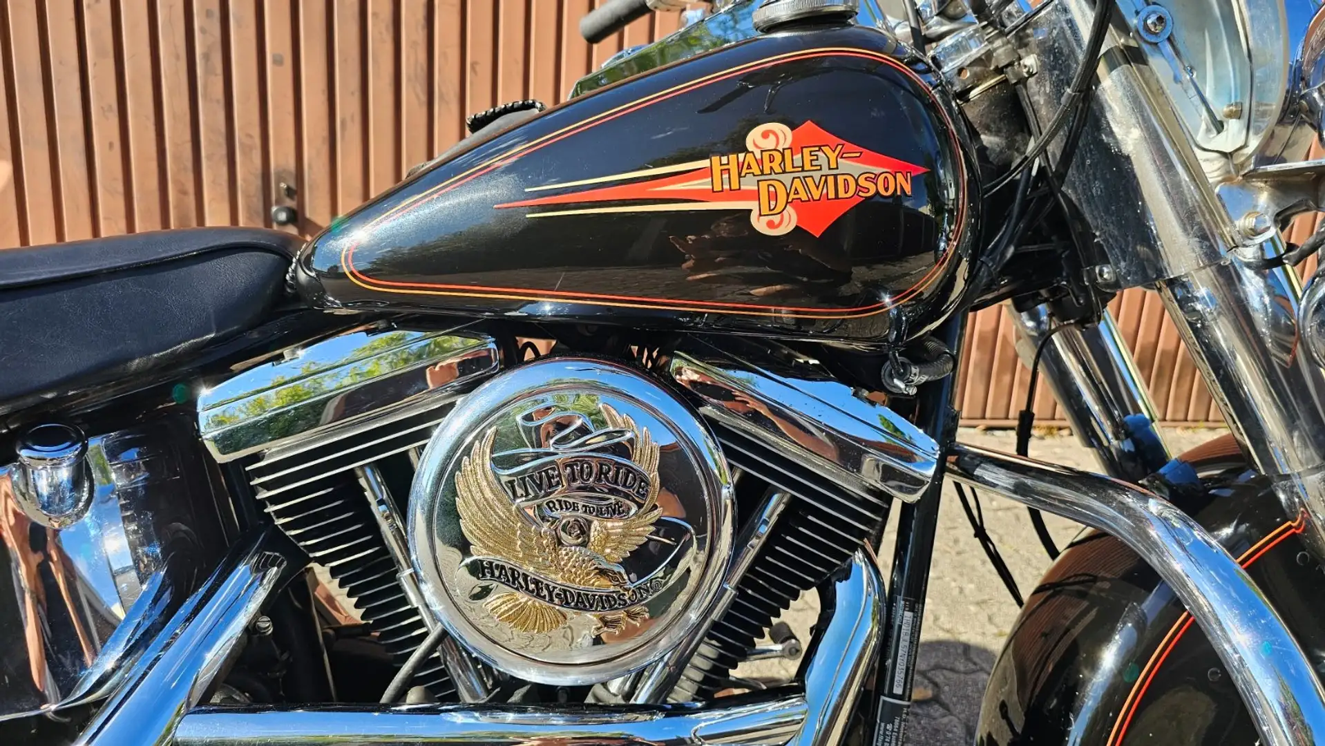 Harley-Davidson Heritage Softail FLST-C Fekete - 2