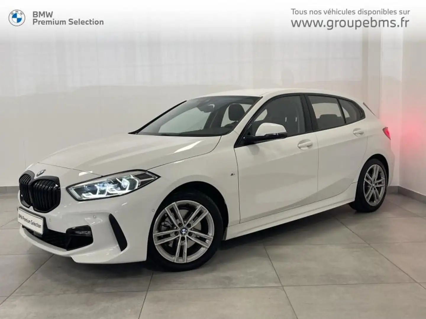 BMW 116 116iA 109ch Edition M Design DKG7 Blanc - 1