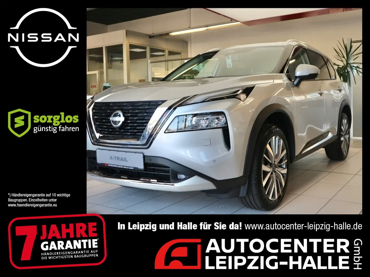 Nissan X-Trail TEKNA 1.5 VC-T MHEV 4x2 Winterräder Silber - 1