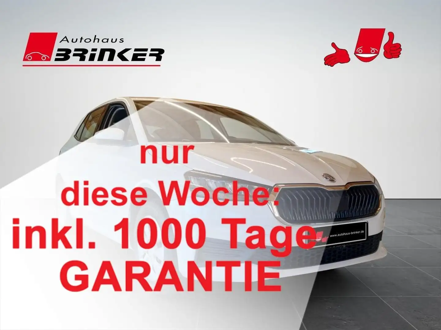 Skoda Fabia Active 1.0 MPI Bluetooth Klima Parksensor Bianco - 1