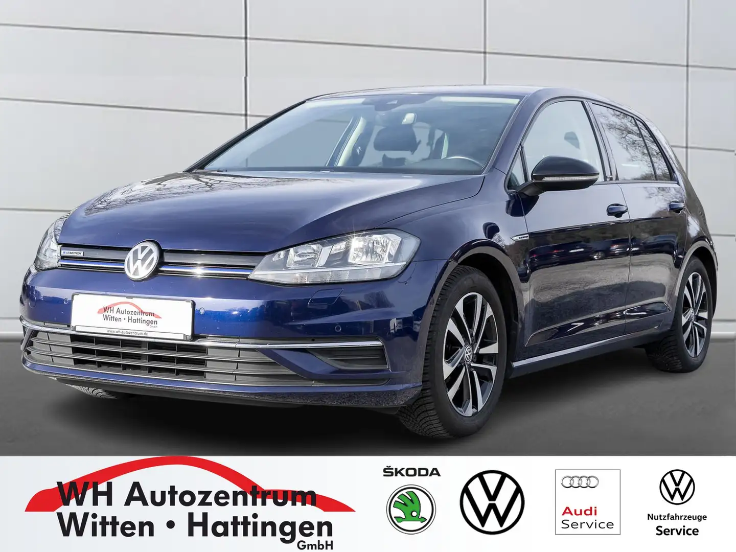 Volkswagen Golf VII 1.5 TSI ACT IQ.DRIVE NAVI ACC PARK-ASSIST S... Blauw - 1