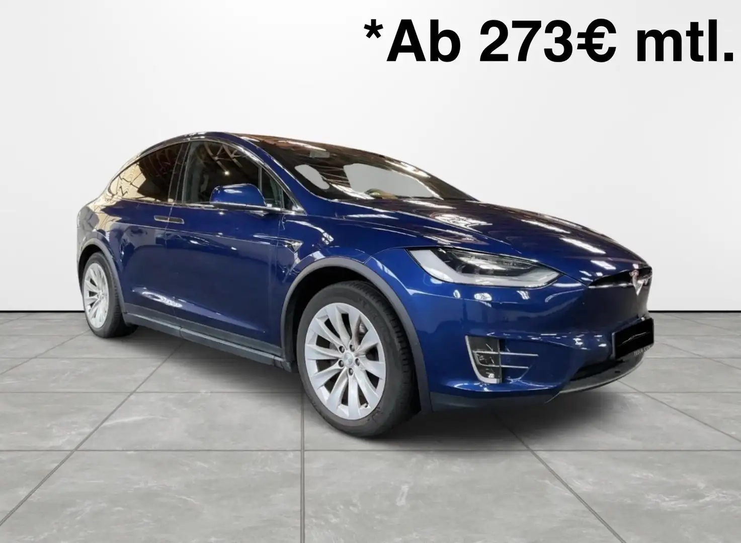 Tesla Model X 75D*2.Hd*Autopilot*Leder*Winter*CCS* Blau - 1