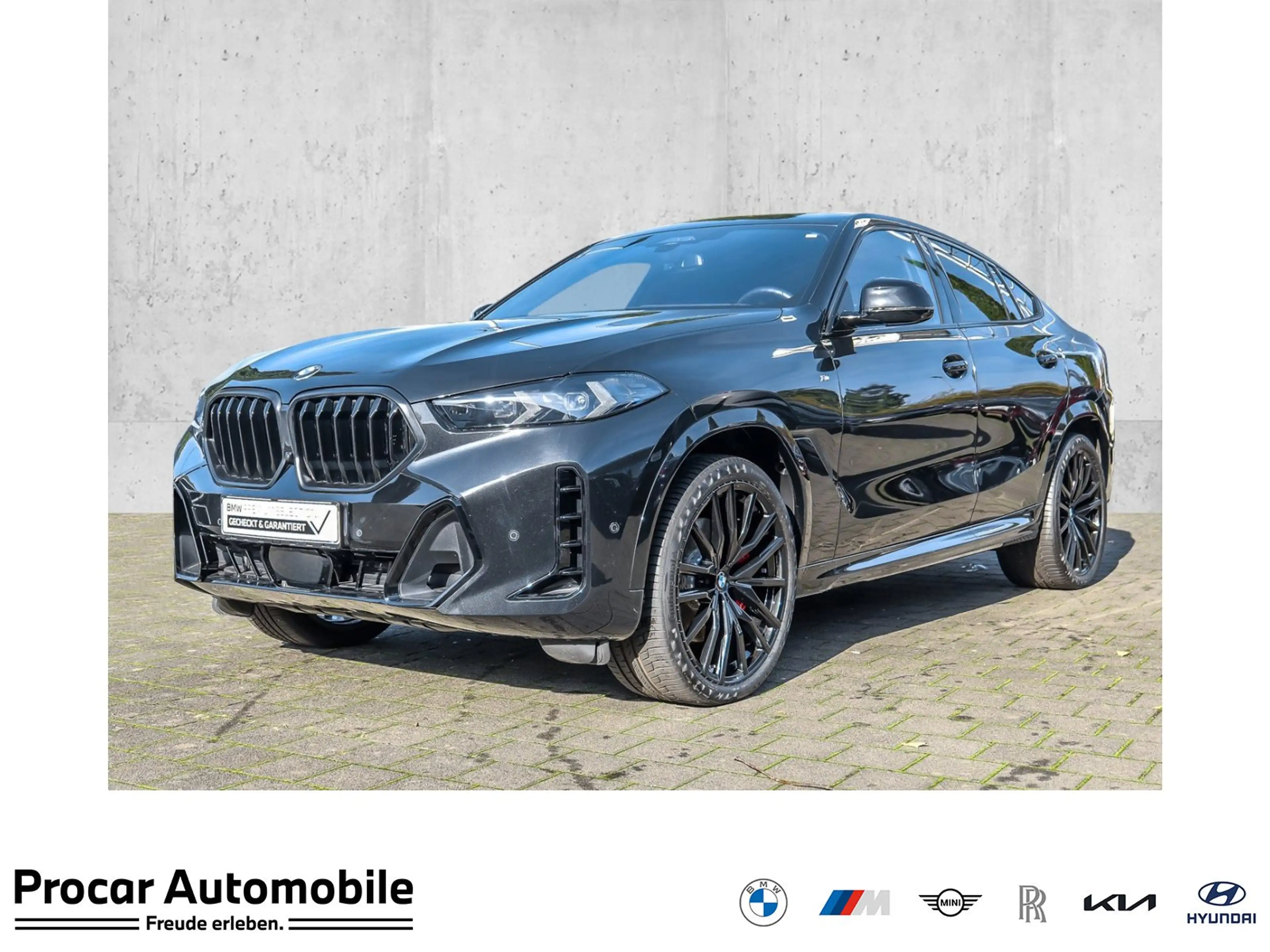 BMW X6 xDrive30d M Sport PANO HUD ACC RFK NAVI LED DAB