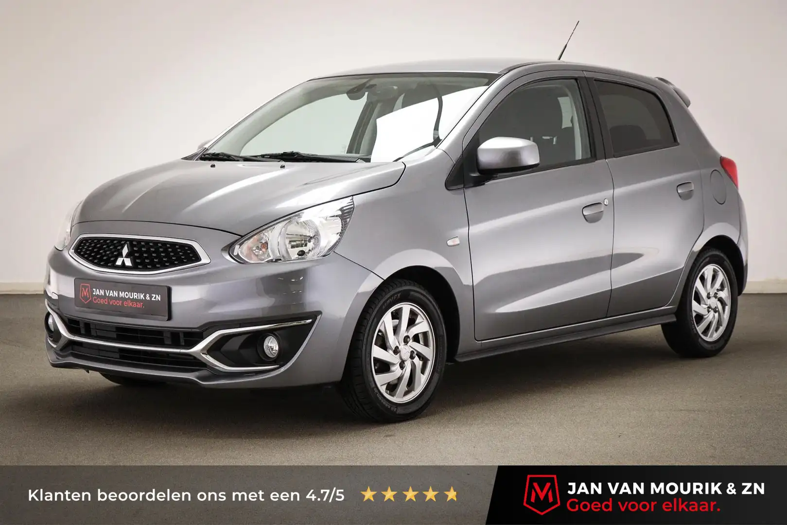 Mitsubishi Space Star 1.0 Active AIRCO | NAVIGATIE | DAB | APPLE | TELEF Gris - 1