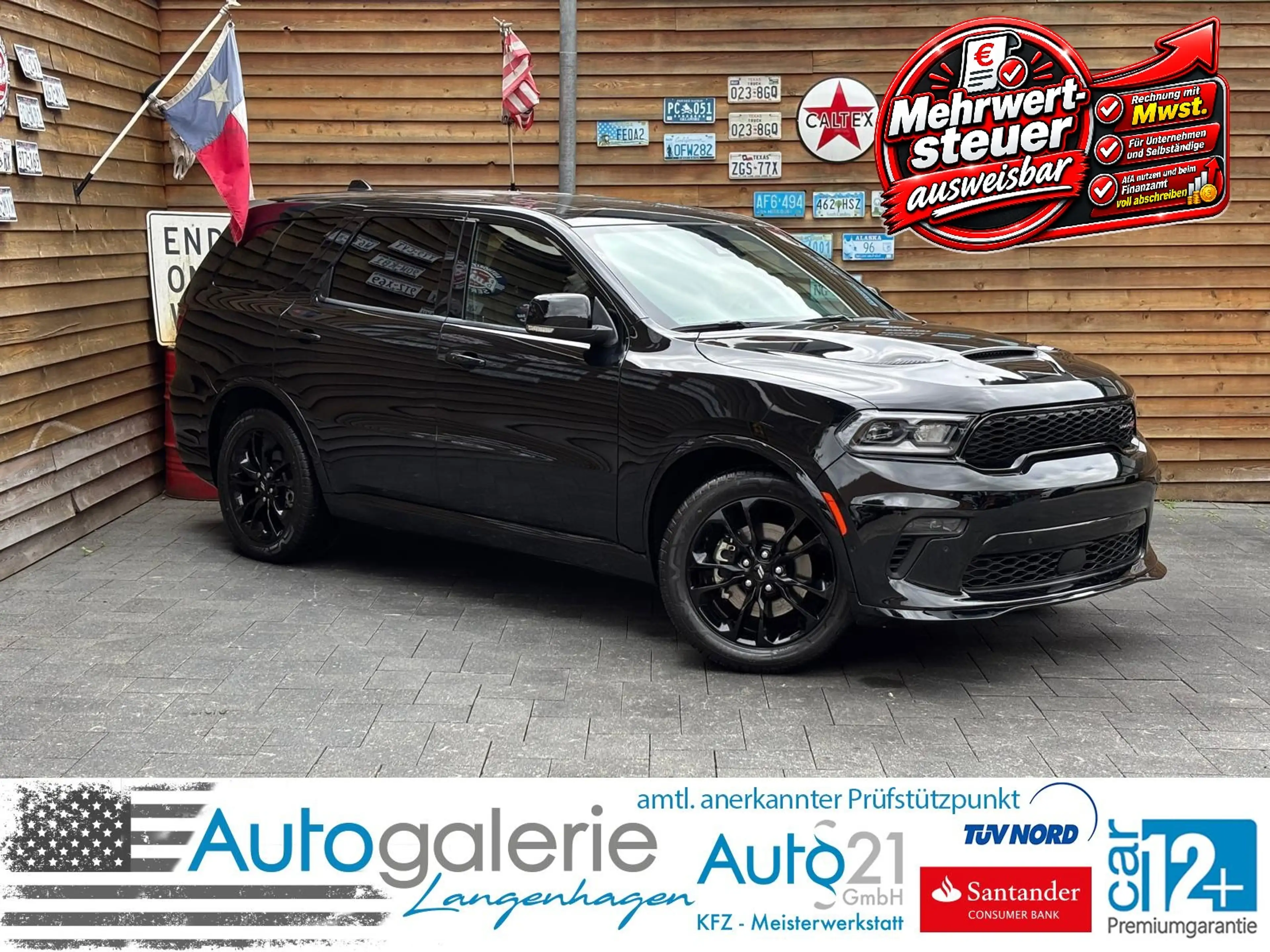Dodge Durango 5,7L R/T AWD 6S. H&K ACC Schiebdach