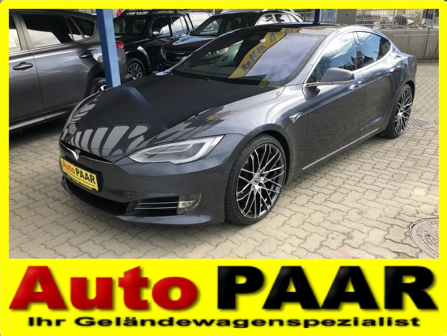 Tesla Model S 90D "Allrad" Grigio - 1
