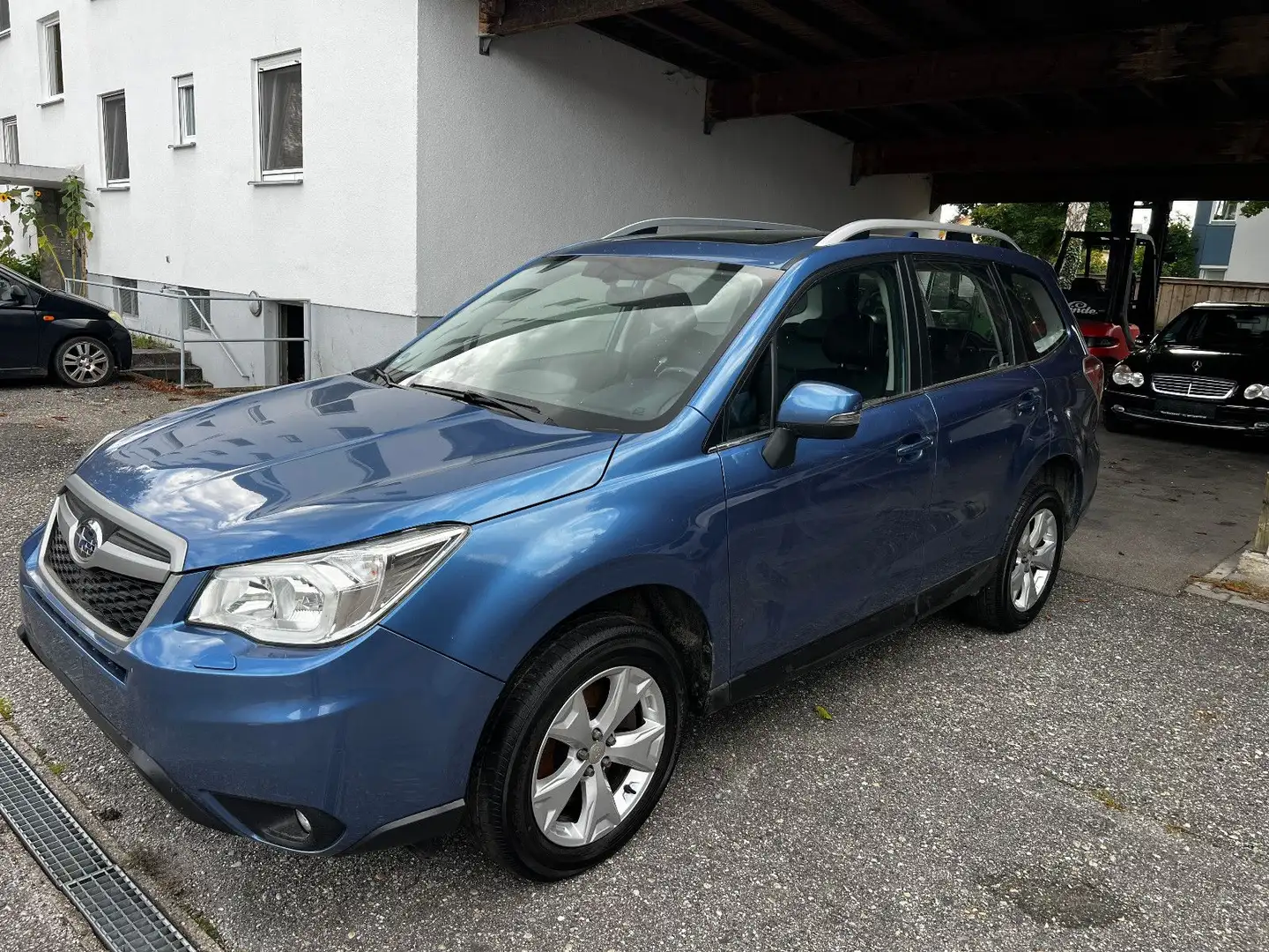 Subaru Forester Exclusive 2,0TD 1.Hd SH Turbo defekt Blau - 2