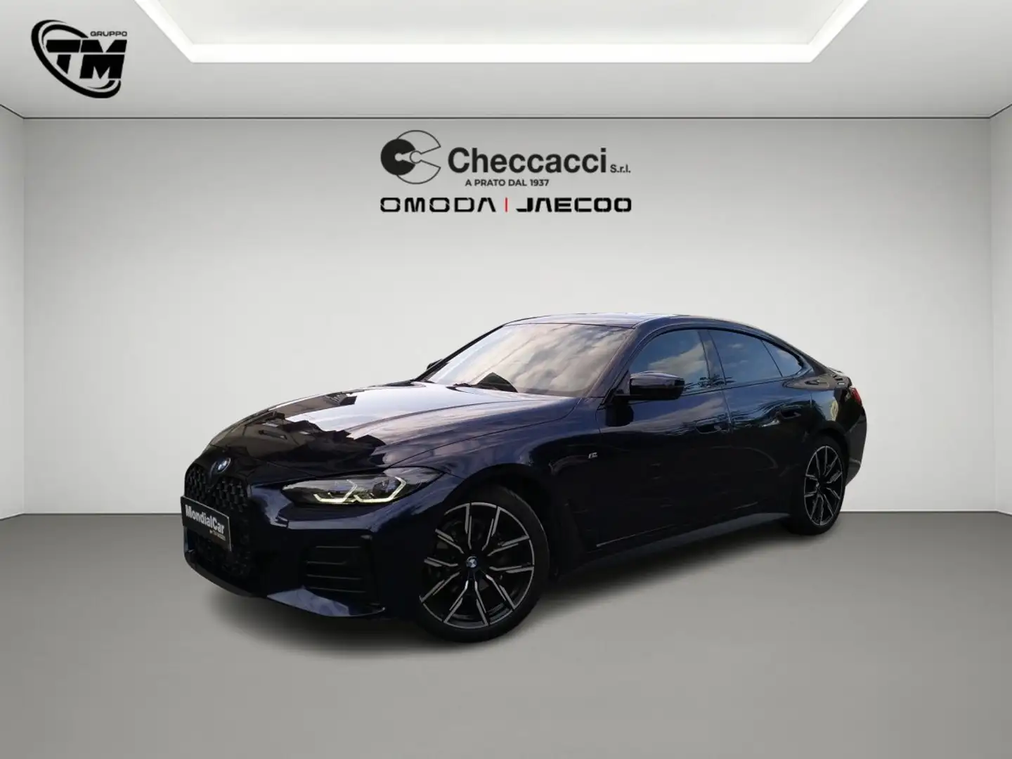 BMW 420 d Gran Coupe mhev 48V Msport auto Bleu - 1