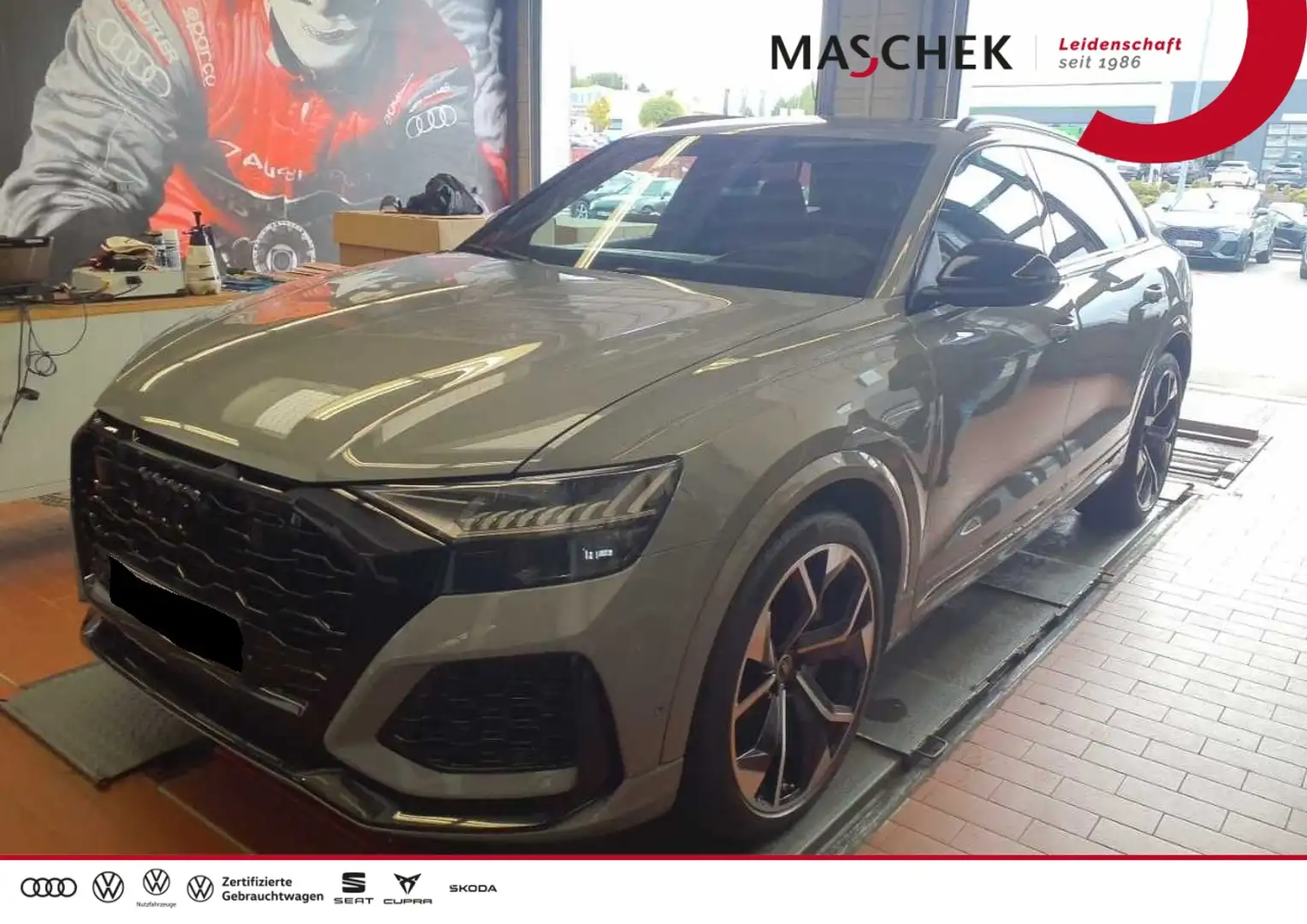 Audi RS Q8 RSQ8 Keramik V-Max Pano RS-AGA Black SoftClose B&O Grau - 1