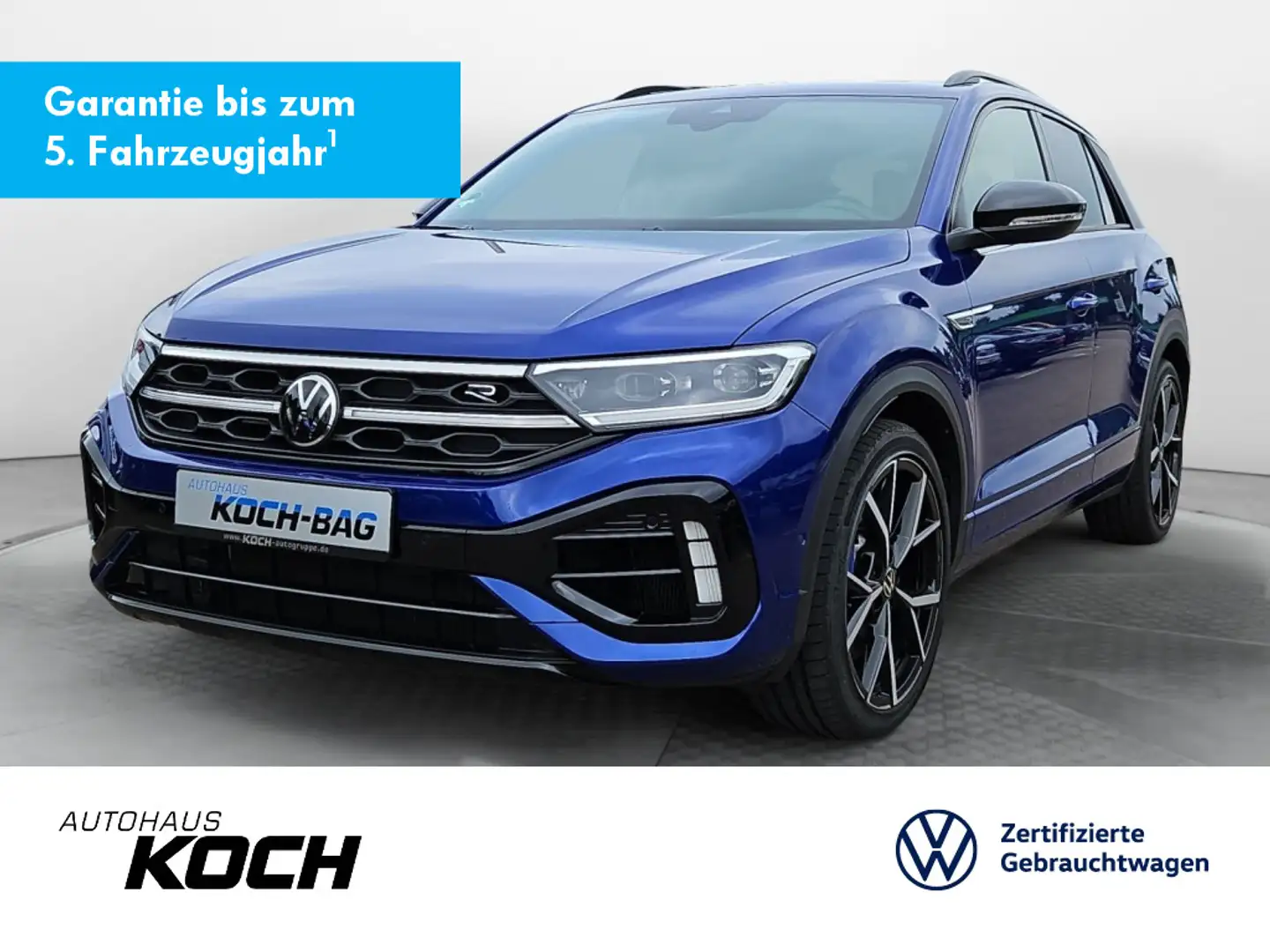 Volkswagen T-Roc R 4M DSG Navi AHK Pano Akrapovic Blu/Azzurro - 1