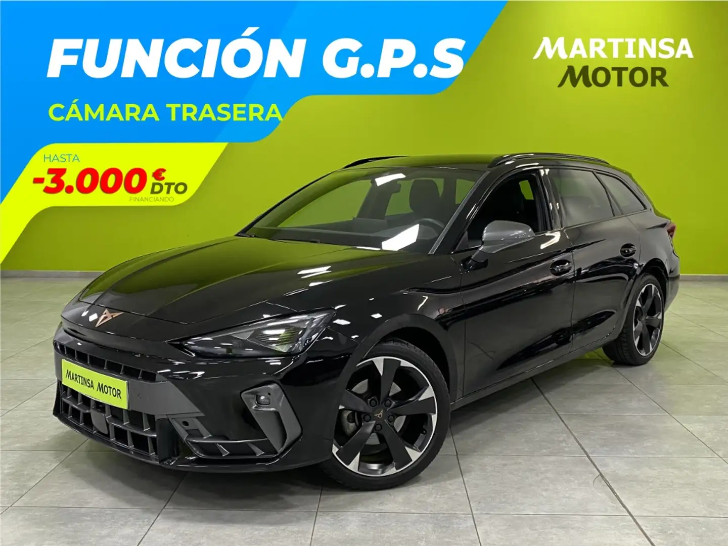 CUPRA Leon Sportstourer 1.5 eTSI 110 DSG Negro - 1
