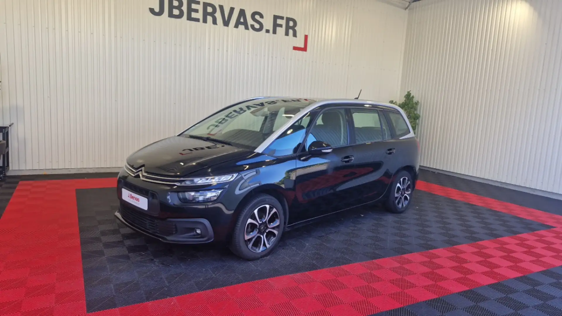 Citroen Grand C4 SpaceTourer bluehdi 130 ss eat8 business Zwart - 1