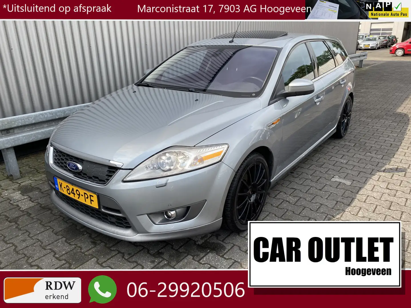 Ford Mondeo Wagon 2.5-20V Trend Leer/Alc, Clima, Stoelvw, Schu Gris - 1