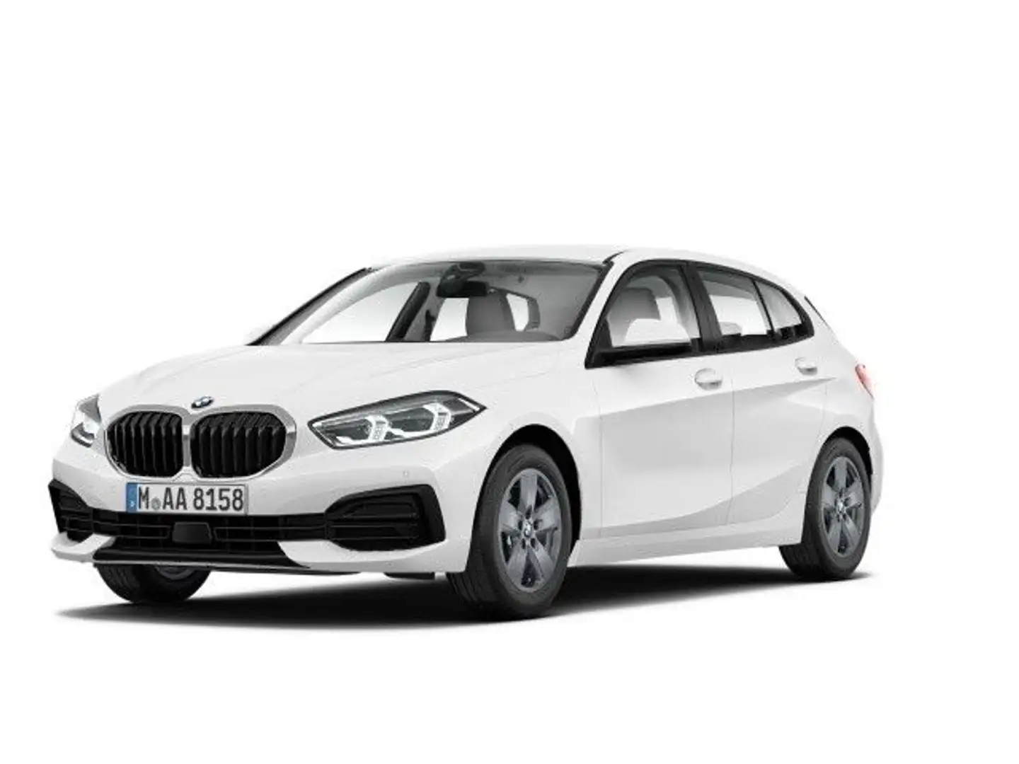 BMW 118 i Advantage PDC Sitzhzg. Vorn Lederlenkrad Weiß - 1