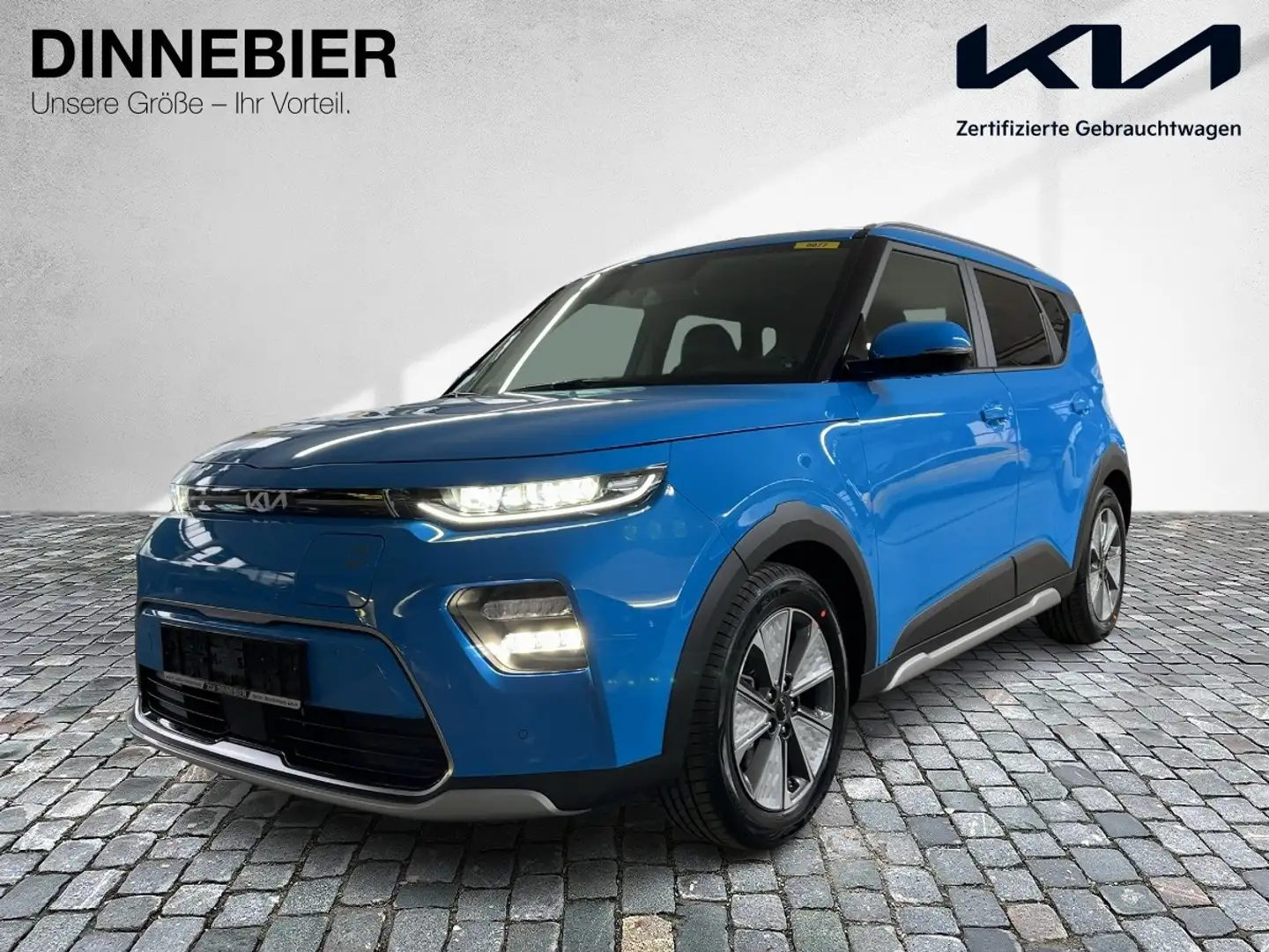 Kia Soul Spirit , 150kW *HUD*Glasdach*H&K-Sound* Blau - 2