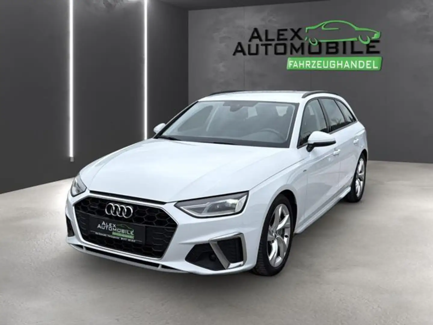 Audi A4 Avant 40 TDI  quattro Aut. S line **LED**Navi Blanco - 2