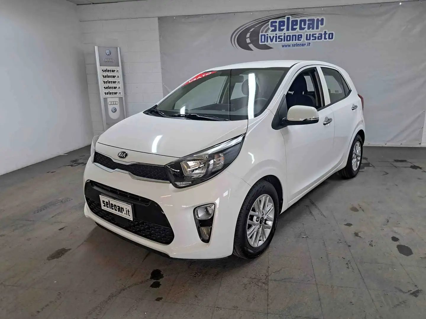 Kia Picanto Picanto III 2021 1.0 dpi Style amt Blanc - 1