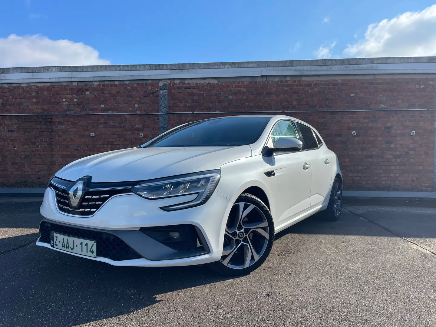 Renault Megane Megane 1.33 TCe R.S.Line EDC GPF (EU6D) Blanc - 1