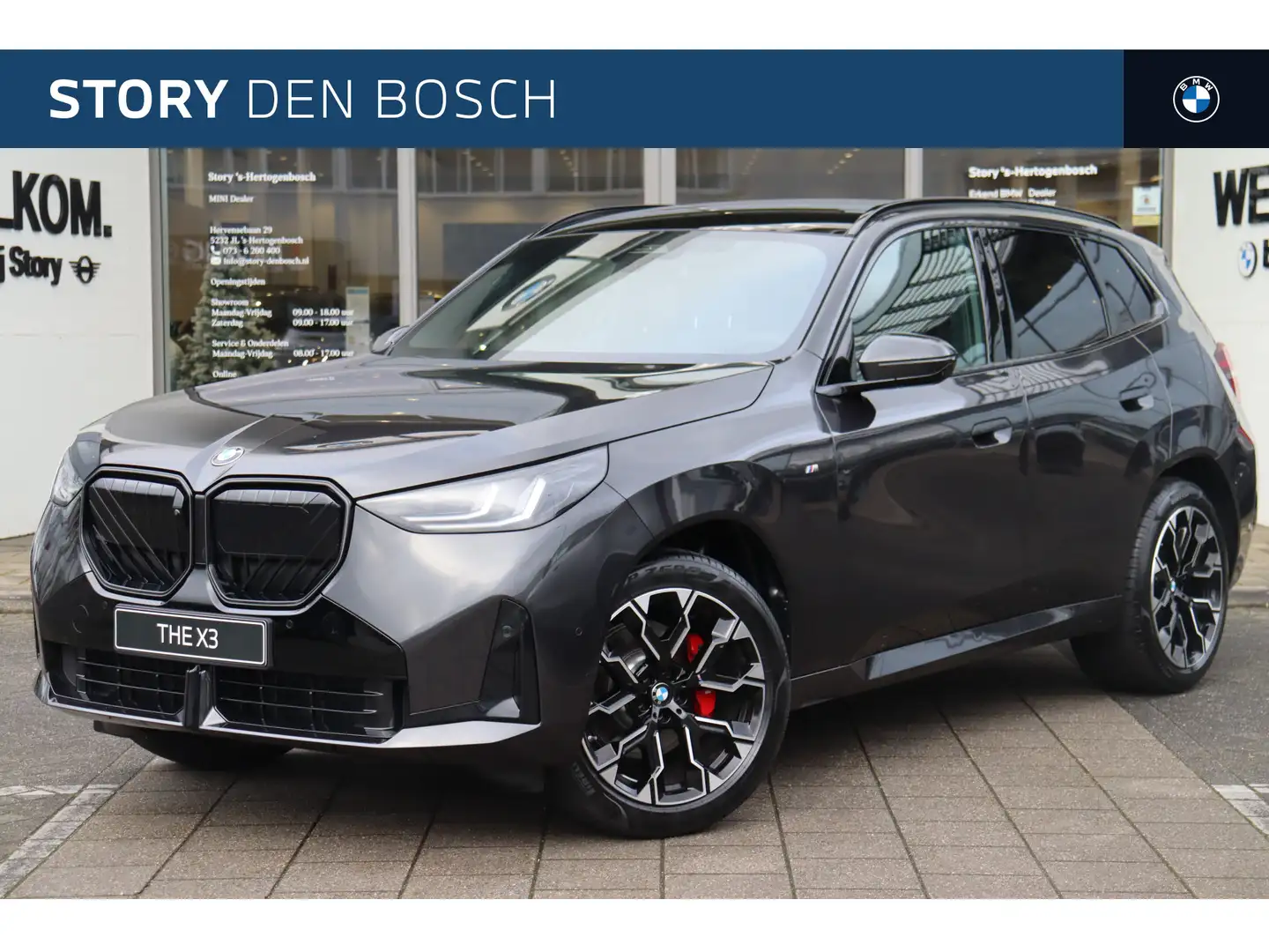 BMW X3 20 xDrive Automaat / Panoramadak / Trekhaak / Adap Grijs - 1