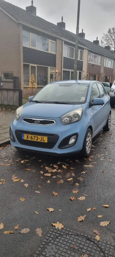 Kia Picanto 1.0 CVVT Super P. 2012 Blauw - 1